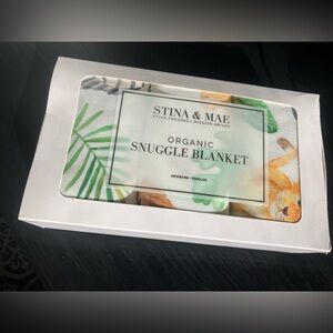 Stina & Mae Safari Life Organic Cotton Snuggle Blanket 3-pack